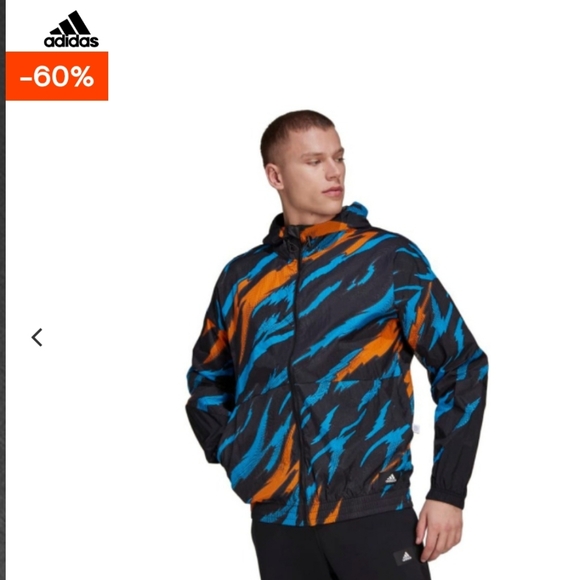 Other - Mens xl Adidas water resistant zip up jacket windbreaker